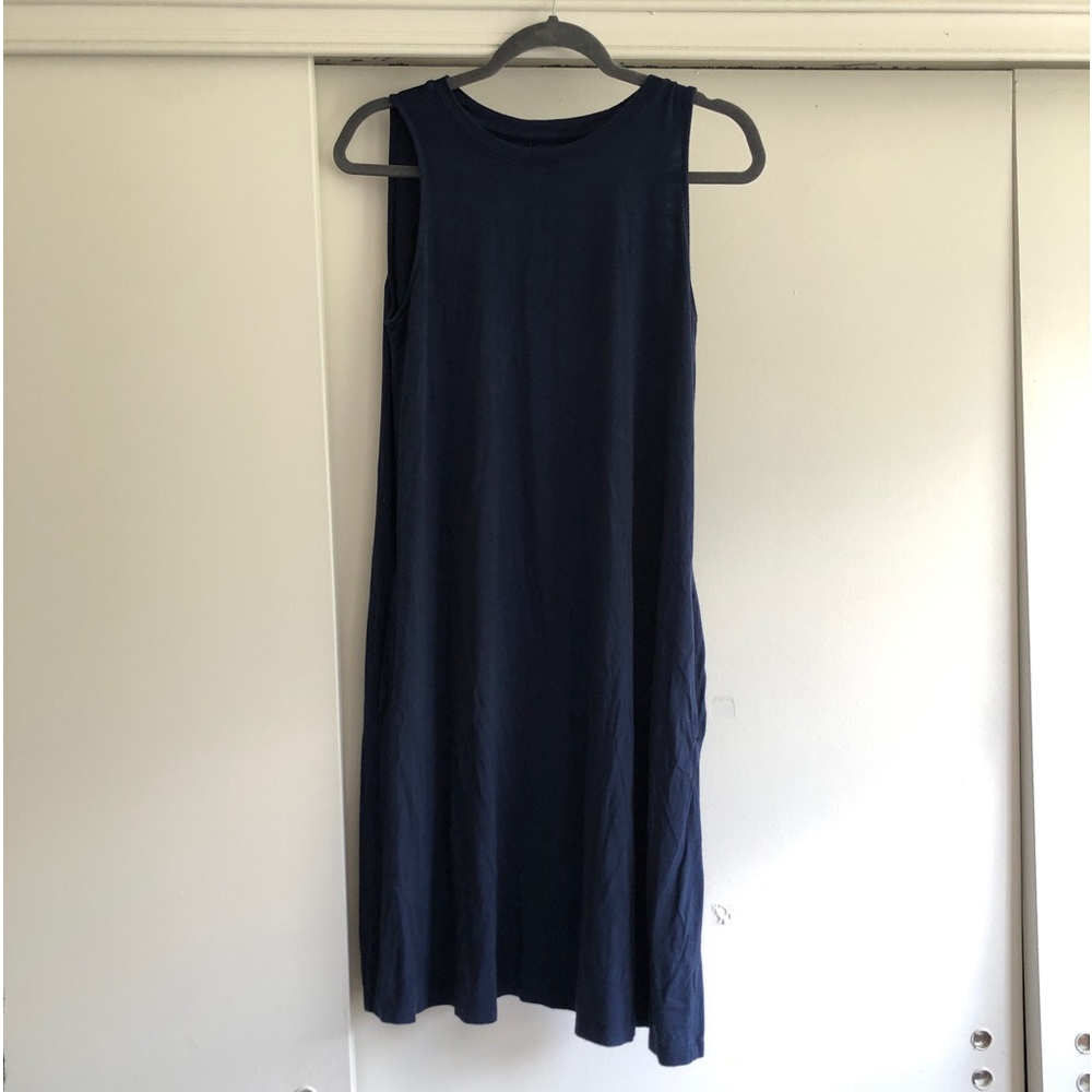 Navy Blue TIME AND TRU sleeveless dress